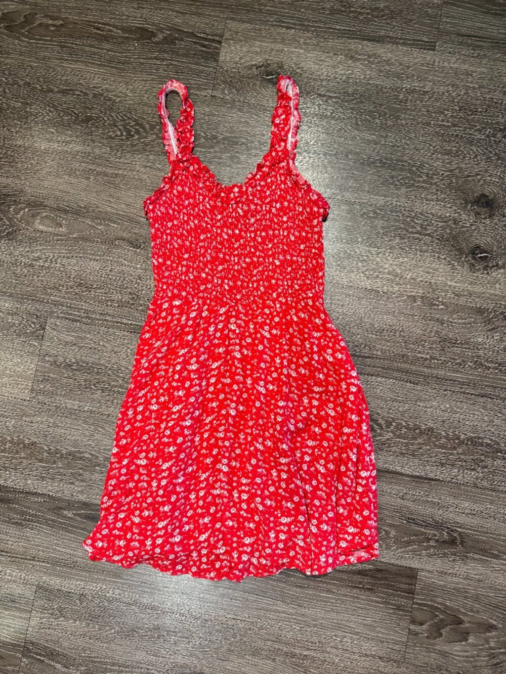 Lulu's Mini Dress Size M Red Floral
